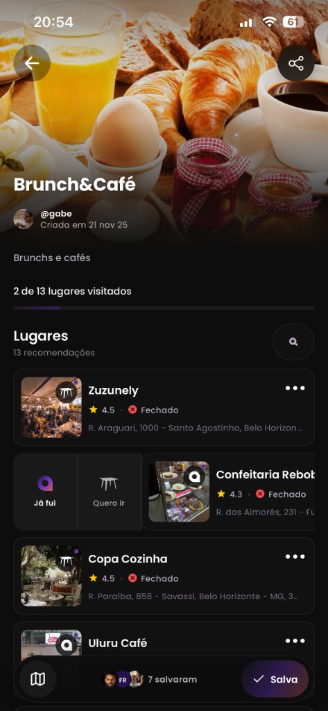 Crie as suas listas temáticas